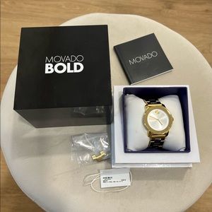 Two Tone Movado Bold Watch